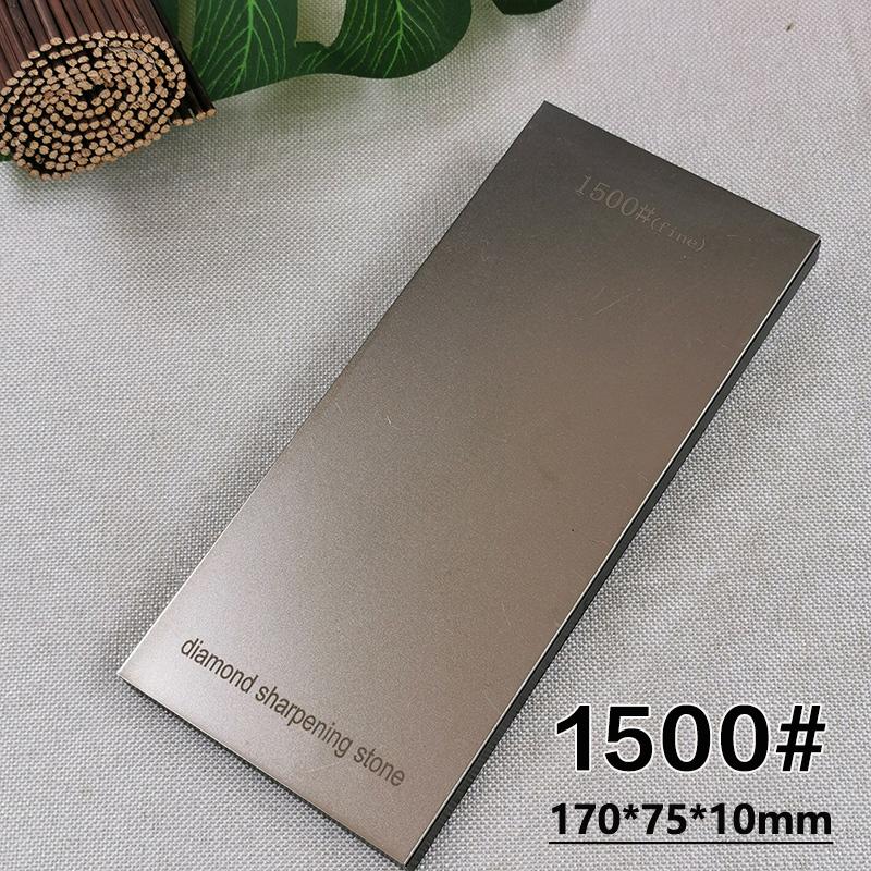 Diamond Sharpening Stone Knife Sharpener Hard Base Non-slip Grit 80-3000# Diamond Tools Fine Grinding Whetstone 230*80mm