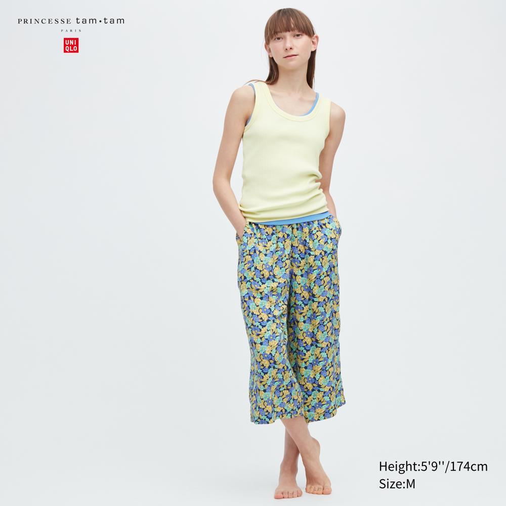 

UNIQLO RELACO Укороченные брюки с принтом D PRINCESSE TAMTAM