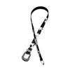 Cow Print Engraved Buckle Pants Chain Leather Belt - Trendy Niche Design Waistband