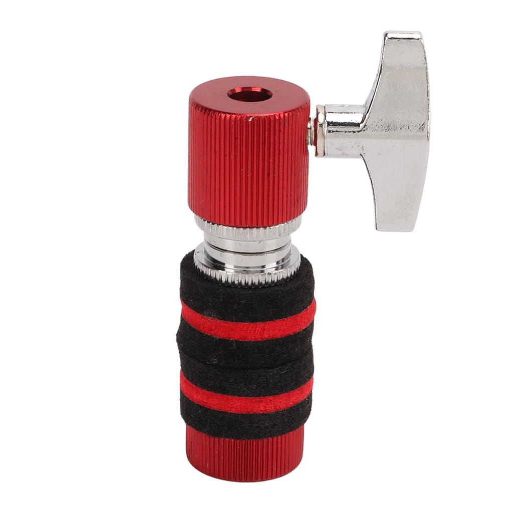 Jazz Drum Clutch Anti Rust Wear Resistant Easy To Install Fine Workmanship Metal Hi Hat Cymbal Clutch Red