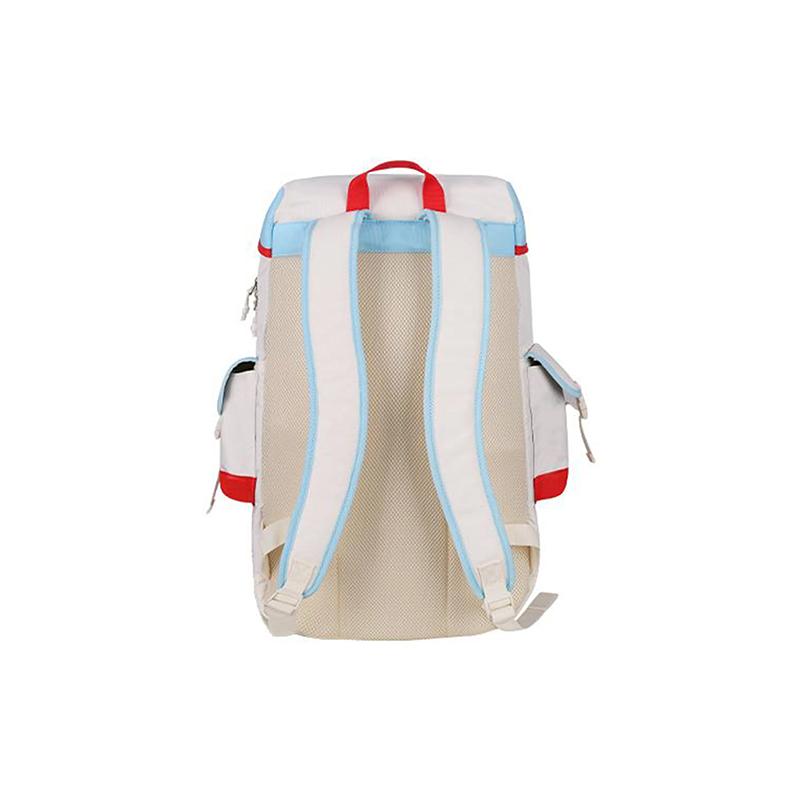 Li Ning Polyester Backpack Unisex Milk White Red ABST167-2A