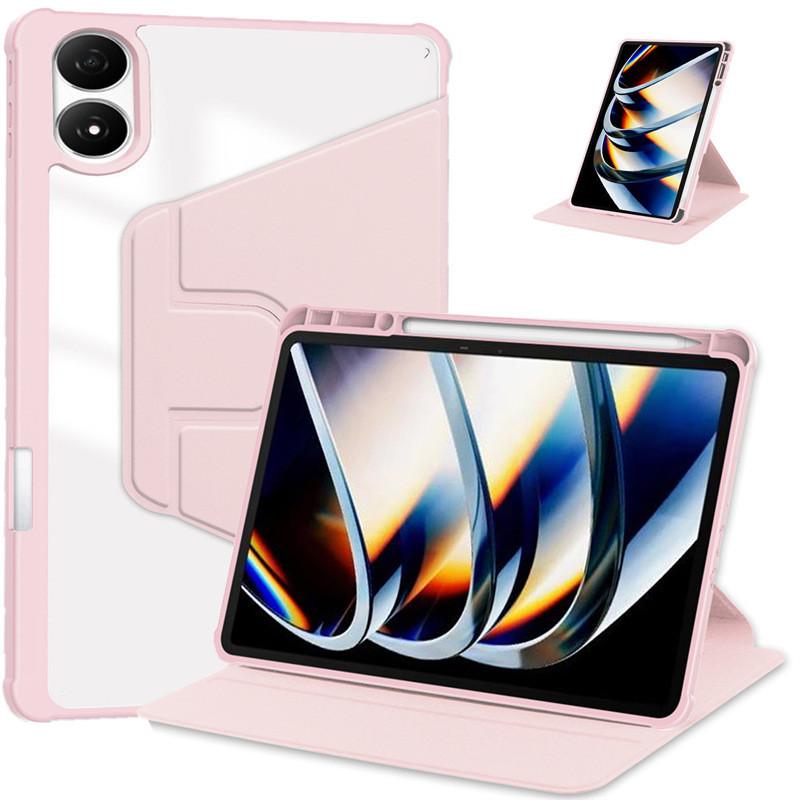 Infinix XPad20 Tablet Case: 11" Acrylic Rotating Pen Protective Cover