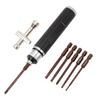 Aluminum RC Hex Screwdriver Tools Kit Ergonomic Design Durable RC Car Model Repair Accessory