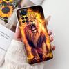 Cute Cat Cartoon Cover For Xiaomi Redmi Note 11 Casing Silicone Soft TPU Fundas Phone Back Case For Redmi Note 11 S 11S Coque