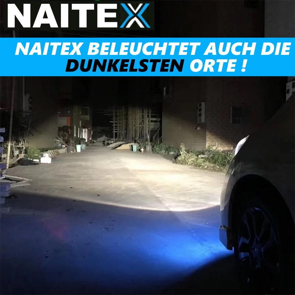 Λαμπτήρες αλογόνου NAITEX Super White H7 8500K 55W με εφέ xenon