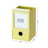 2026 Desk Calendar, Pen Holder Storage Box Desktop Calendar Ornament