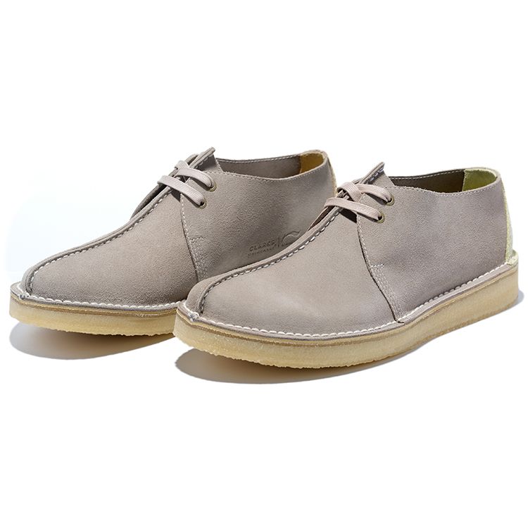 Clarks Originals X Li-Ning 1990 Desert Walker Lightweight High Resilience Low Top Sports Casual Shoes Men Sneakers Yellow ALFS211-2