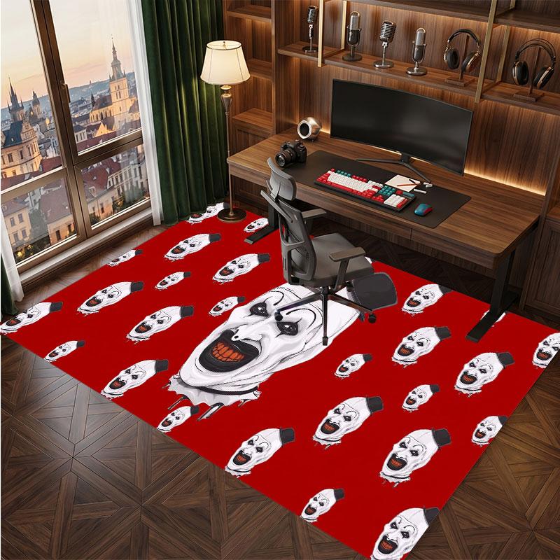 Terrifier Art the Clown Rug Soft Thick Non Slip Floor Carpet for Bedroom Living Room Home Decor
