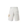 Nike Letter Brand Logo Design Soft Comfortable Lace-Up Mid-Waist Casual Shorts Men Shorts Oatmeal AR2376-142