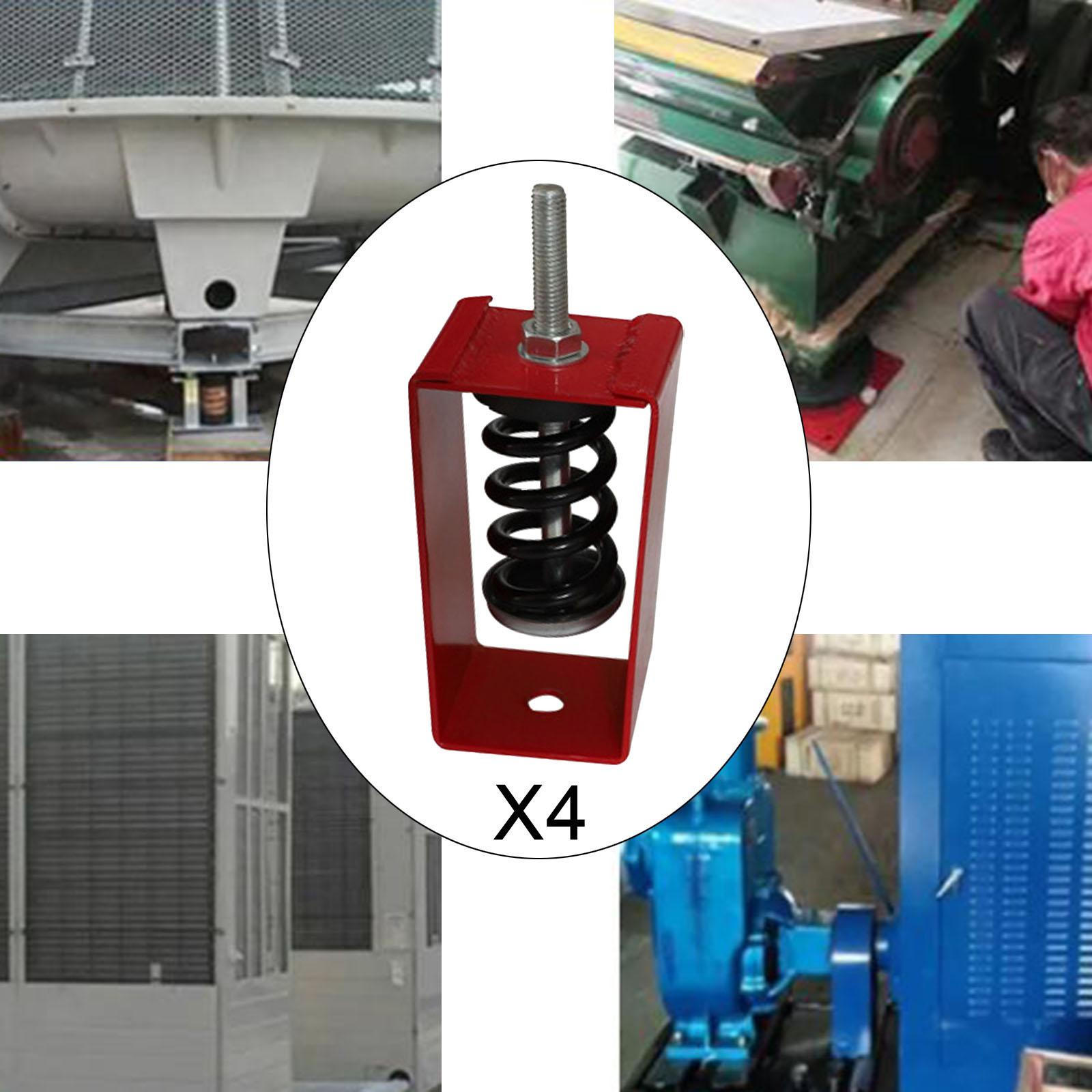 

4 шт. потолочные пружинные виброизоляторы подвески амортизатор металлический анти-демпфер для 10 to 20kg