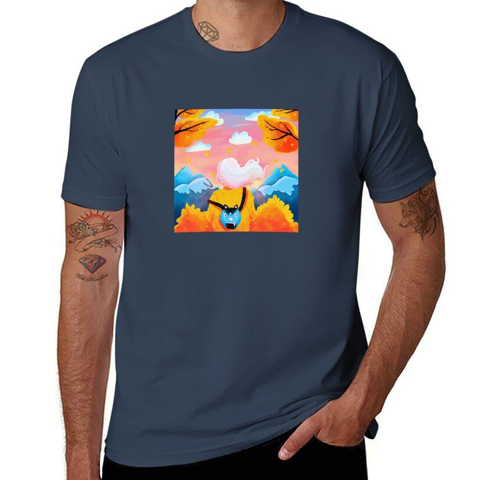 Peaceful TShirt Minimalist Casual Short Sleeve Top S