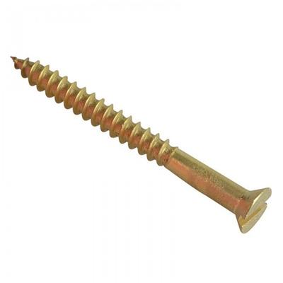 ברגי עץ Forgefix, מחורצים, ראש שקוע, פליז