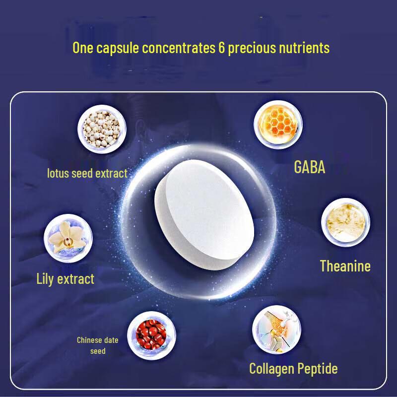 VICARING GABA & Jujube Seed Sleep Support Tablets