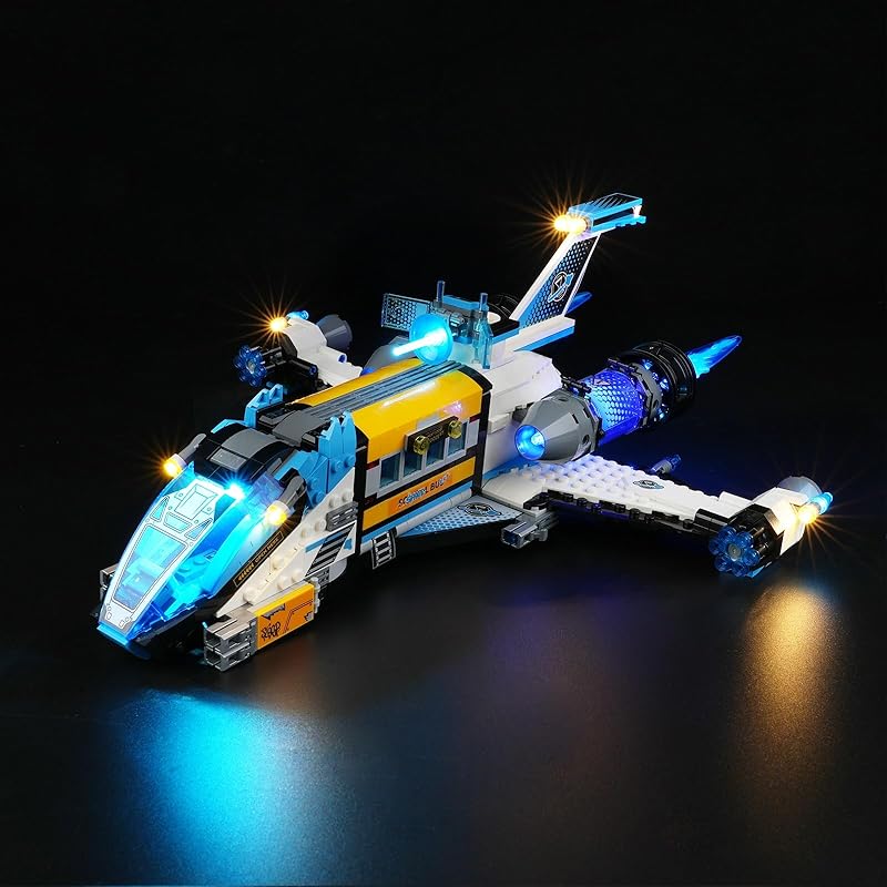LED Light Kit for Lego DREAMZzz Mr. Oz’s Spacebus 71460 Building Set, Creative Lighting kit Compatible with Lego 71460 (Lights Only, No Lego Set)