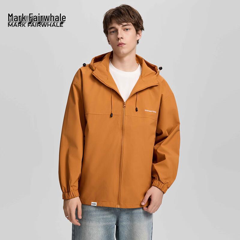 Mark Fairwhale Men's Hooded Casual Jacket