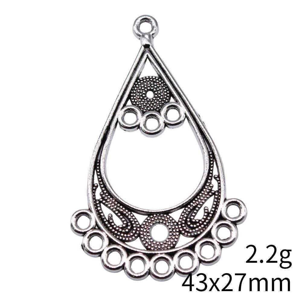 2025 Trend Accesories Water Drop Earring Connector Accessories Parts Ornaments For Home Accessories Parts