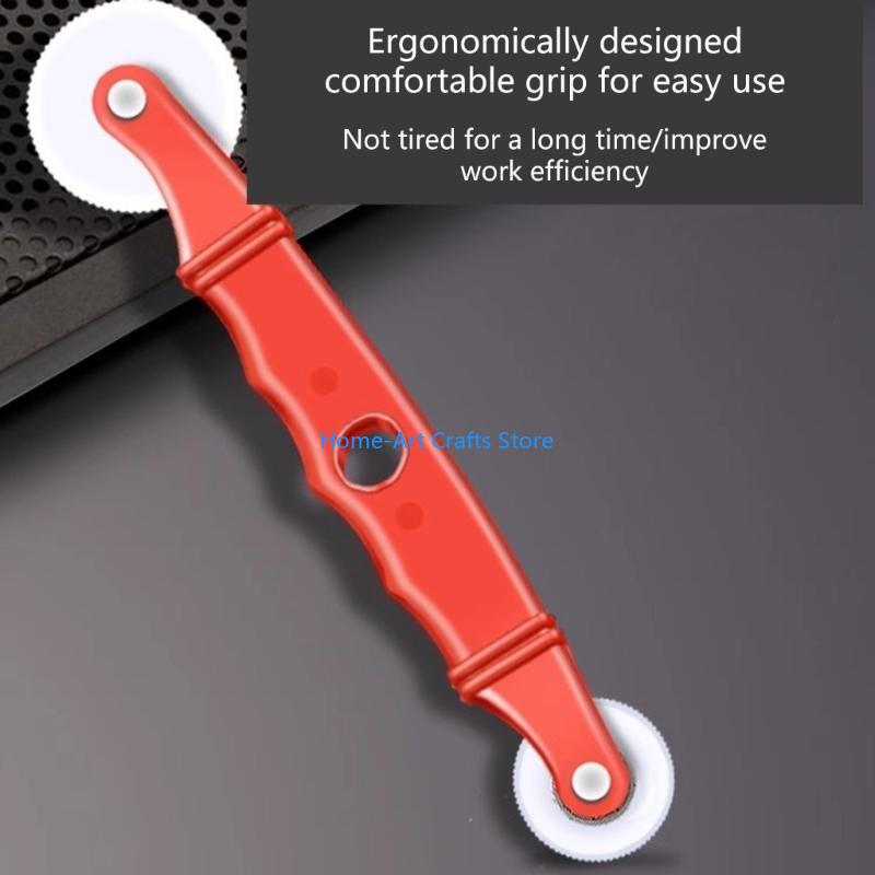 Y3NA Set of 2Convenient Screen Rolling Tool Glazing Shovel Spline Roller Window Installation Tool Improve Seal Performances