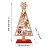 Natural Wood Festival Tree Sculpture Holiday Centerpiece Handmade Desktop Decoration For Christmas Gatherings And Gifts