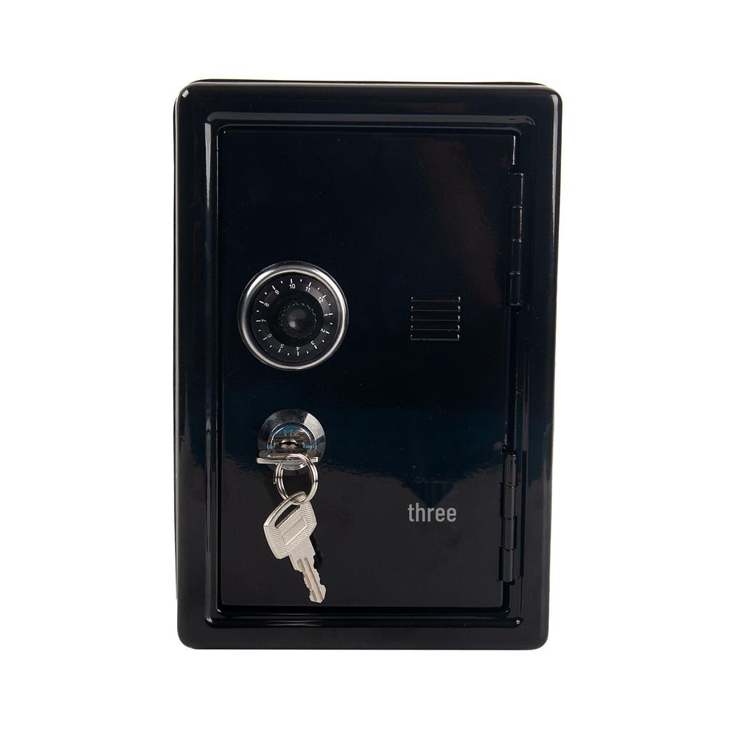 Kreatives Metall-Sparschwein: Kindersparschwein mit Schloss