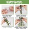 5pcs Spiral Ikebana Stem Holder, Diy Bouquet Kit Spiral Ikebana Stem Holder For Flowers, Ikebana Tools Flower Bouquet Supplies