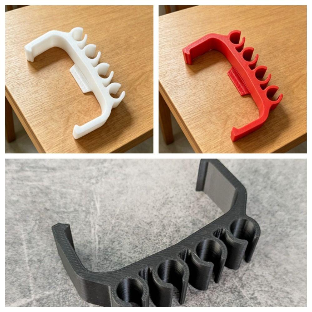 5pcs Universal Portable Bits Organizer 3D Printed Standard Bits Holder  Home Workshop