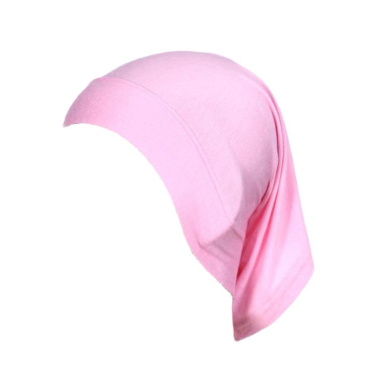 Silk Milk Elastic Undercap Ethnic Snood Solid Color Head Wrap