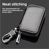Leather Car Key Case Protection Auto Key Bag Key Chain Cover For Hilux Prius Auris Corolla Camry Auto Accessories