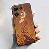 Anti-scratch Phone Case For Umidigi G9 5G Soft Silicone Black Casing Unique Design Happy Milk Tea Rabbit Pattern Candy Shell