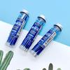 20-Pack 0.5mm Erasable Click Pens with Refill Cores - Moli Moli Le, Blue & Black Ink