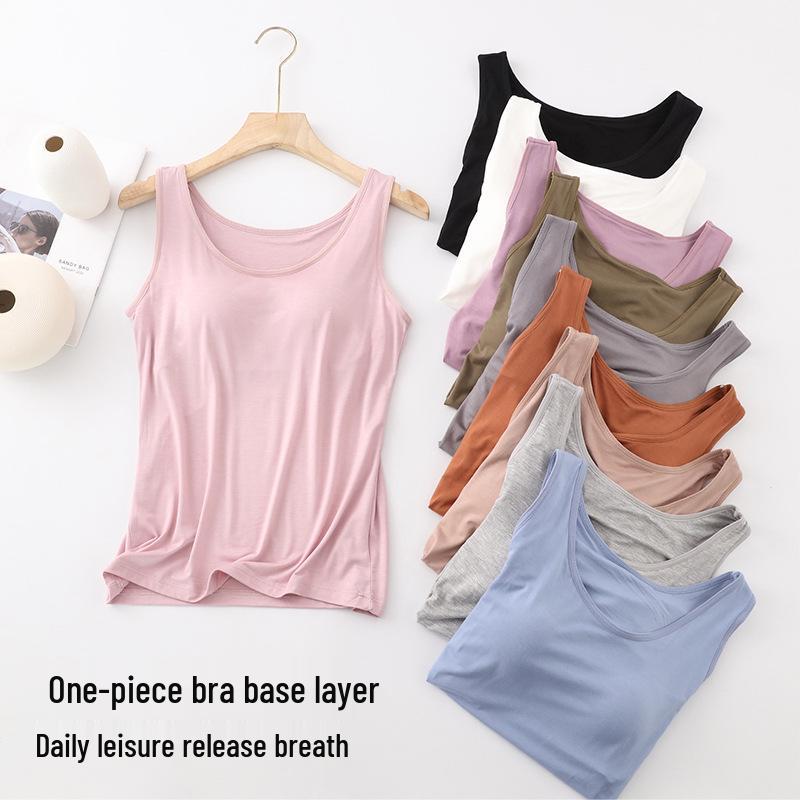 Versatile Modal Vest with Chest Pads – New Layered Inner/Base Outer Wear