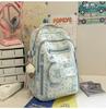 School Bag for Women, New Japanese Style INS High-look, Fresh and Sweet Star Backpack, Lightweight Backpack for Middle and High School Students