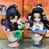 Original In-Stock Luming World Mo Dao Zushi Porcelain Rhyme Flower Series Q Version Blind Box Figurine Desktop Ornament Toy Gift