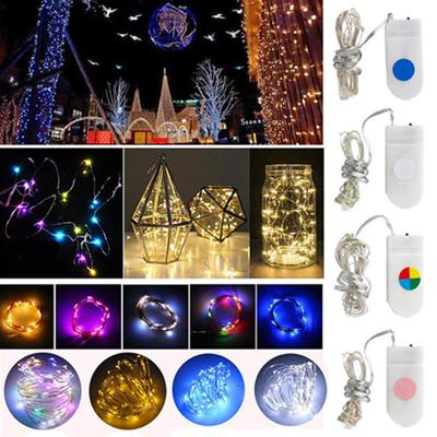 6ft 20 LED Battery Powered String Lamp Party Festival Decor Mini Fairy Light