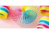 10 Medium Rainbow Stacker Slinkies - Kids' Toys for Parties, Prizes & Stress Relief