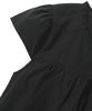 KIIMUIR (Women) Button Cap Sleeve Short Sleeve Blouse_Black