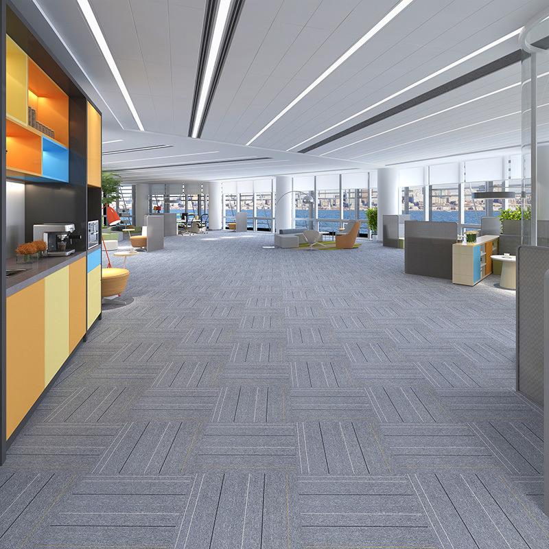 Anti-Slip Wear-Resistant Patchwork Carpet for Offices, Billiards Halls, Hotels, and Commercial Spaces