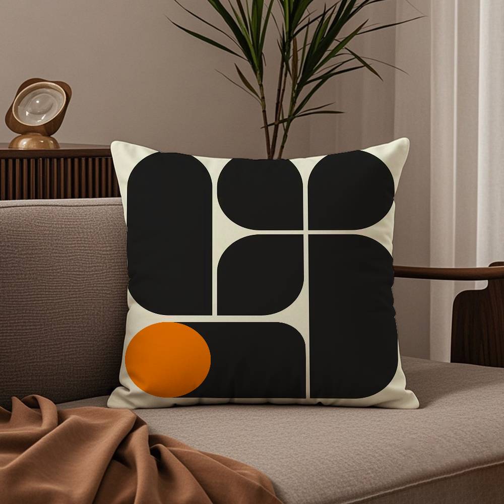 Modern Reduced Geometry Pillow Case Pattern Printing Pillowcase Living Room Sofa Cushion Cover Bedroom Room Decor
