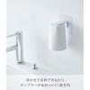 Yamazaki Film Hook Magnet Tumbler White Approximately W7D7H9.5cm (Tumbler) W7D7.5H12.5cm (Overall when stored) Tower Floating Storage Easy 5487