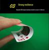 New Ben Niu 777 Texas Hold'em Large Print Frosted Plastic Poker Cards - Waterproof & Durable