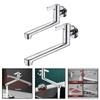 Kitchen Faucets Rotatable Extended Basin Faucet Wall Mounted Single Cold Kitchen Sink Mop Pool Faucet Copper Cold Water Taps