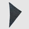 30 wool blended knitted triangular scarf women's autumn and winter neutral Korean neck protection wool small scarf