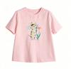Cute Pet Cat Pattern Printed woWomens Tshirt  A Niche and Luxurious Shortsleeved Top for Summer Casual and Fashionable Wear