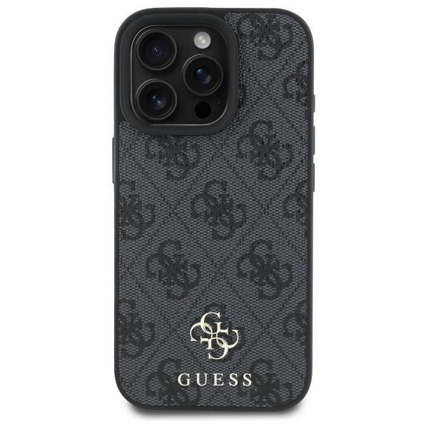 Guess Guhmp16Lp4Sm4Mk Iphone 16 Pro 6.3 Czarny/Black Hardcase 4G Small Classic Magsafe