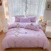 Cute Rabbit Blue 4-Piece Bedding Set