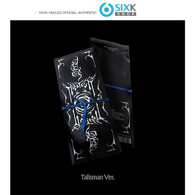 

[Предзаказ] КЛЮЧ(SHINee) – 3-й ПОЛНЫЙ АЛЬБОМ [HUNTER] Талисман (QR) Вер [NO POB] QR Ver.