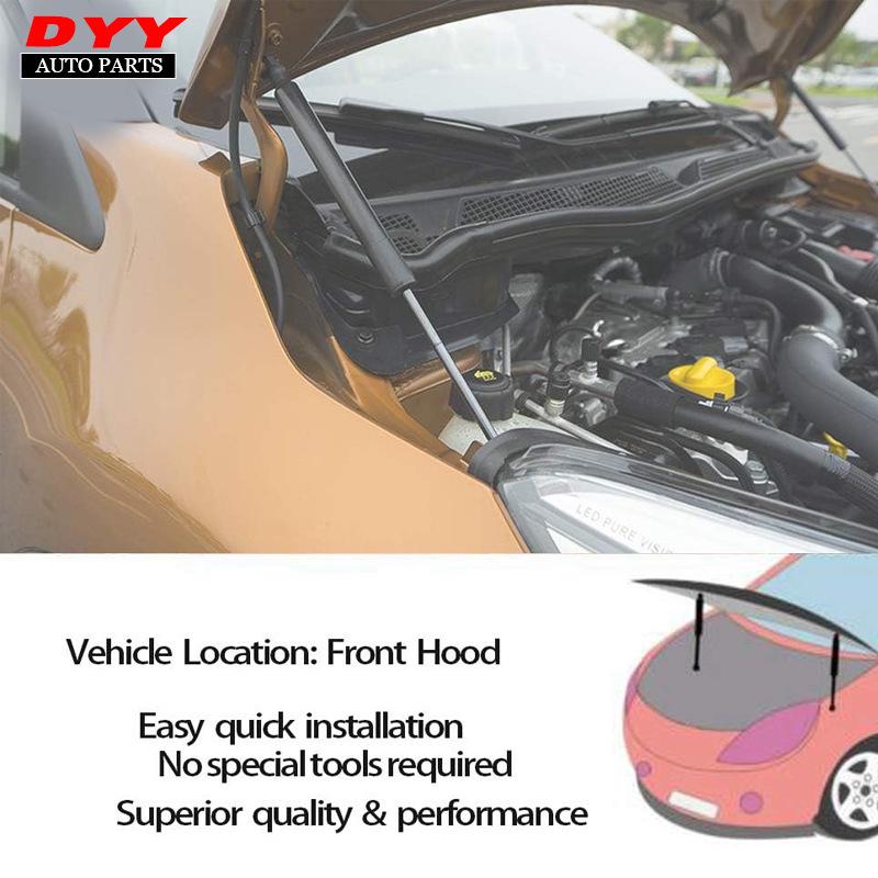 Compatible Hood Support Rods for RAV4/Harrier/Venza Hydraulic Gas Springs