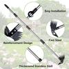 Multi Functional Hoe 2-in-1 Manual Weeding Shovel Suitable for Use In Courtyards Lawns Terraces and Gardens As a Household Tool