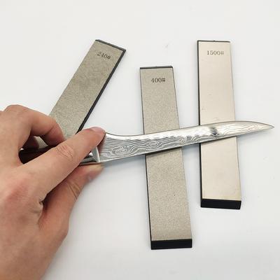 2-teiliger großer Diamant-Schleifstein Professionelles Schleifen verschiedener Werkzeugklingen Diamant-Schleifstein Schärfsystem