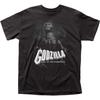 Godzilla B&W King of the Monsters Mens T Shirt Classic Movie Tee New Black