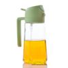 Large Capacity Leak-Proof Oil Spray & Pour Pot with Cover and Handle